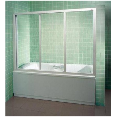 Akrilinė vonia su stiklinėmis sienelėmis 2