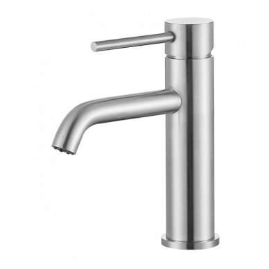 Juodas matas praustuvo maišytuvas, basin mixer Cherry, black mat 2 Juodas matas praustuvo maišytuvas, basin mixer Cherry, black mat 2