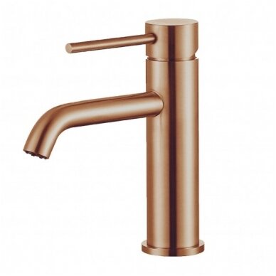 Juodas matas praustuvo maišytuvas, basin mixer Cherry, black mat 4 Juodas matas praustuvo maišytuvas, basin mixer Cherry, black mat 4