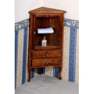 Kampinė vonios spintelė Retro 1701